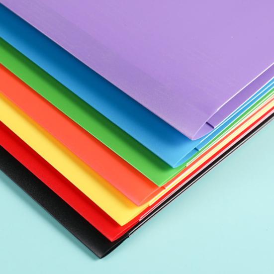 Папка с 2 карманами и отделением для визиток, плотная школьная экзаменационная бумага