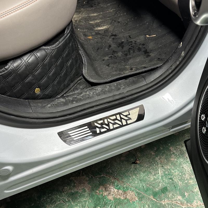 Защитные накладки на пороги и бампер для автомобилей Versailles C5X/Tianyi C5/Elysee