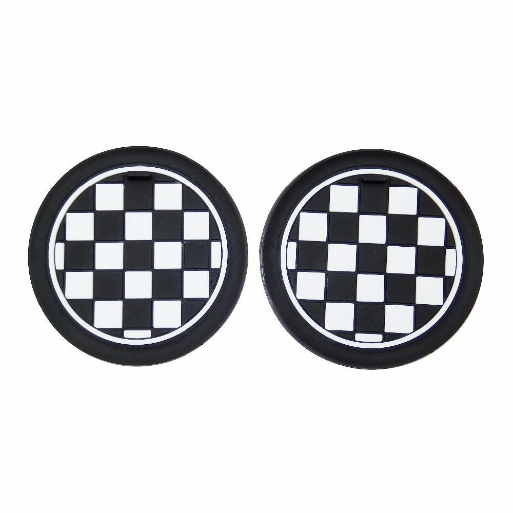For BMW Mini Countryman R60 WRC John Cooper Works LCI Anti-Slip Mat Cup Holder Mat Shockproof Silica Gel