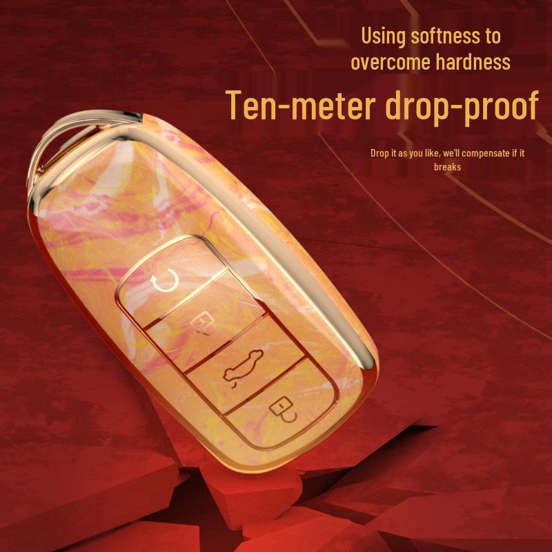 Чехол для ключа Chery для Tiggo 8plus и Arrizo 5PLUS - Защитная оболочка из ТПУ
