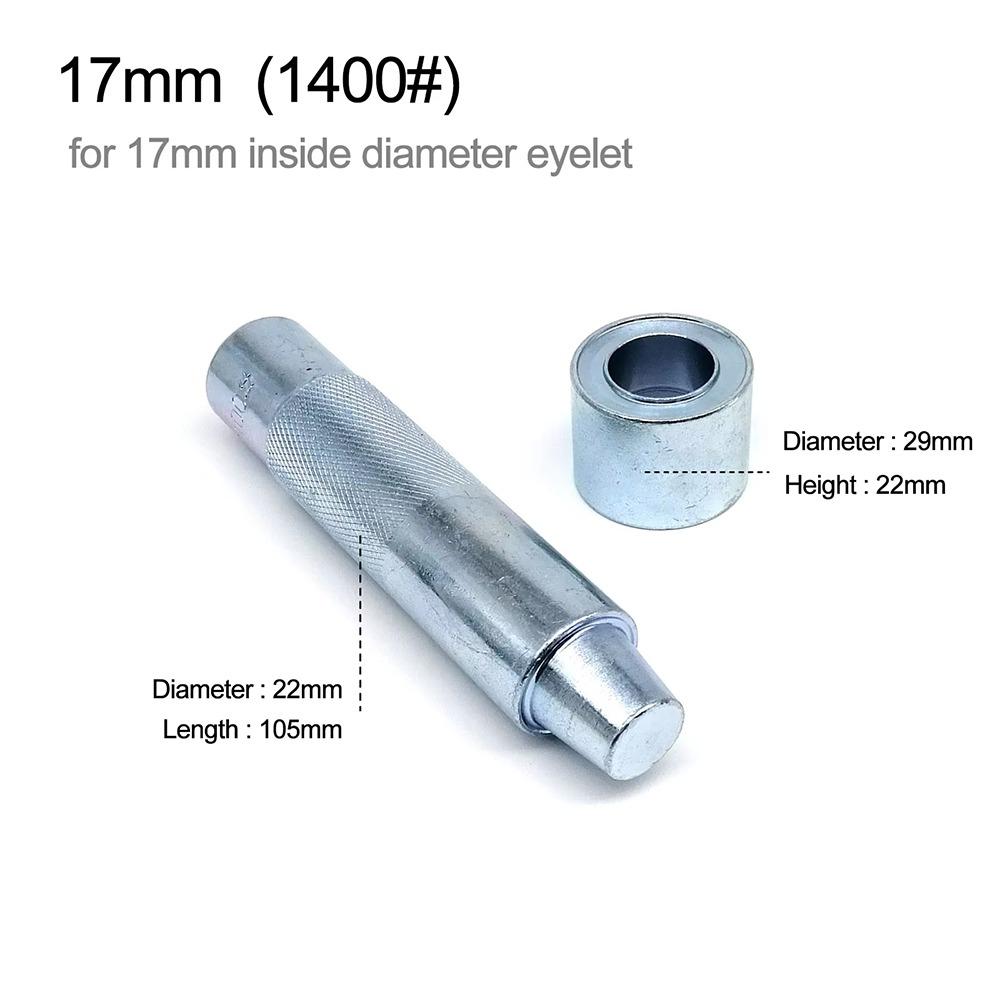 1 шт. Инструмент для установки люверсов ручной работы, Углеродистая сталь, Инструмент для установки люверсов, Пресс-форма для кожаных люверсов