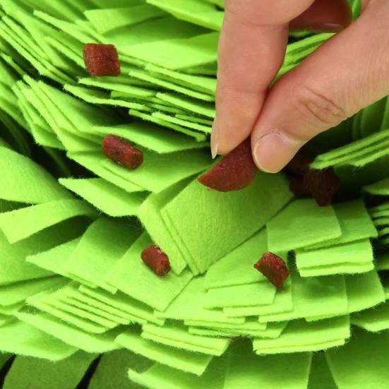 Коврик для обнюхивания собак, складной коврик для медленного кормления, интерактивная игрушка-головоломка, нескользящая собака