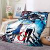 Anime Jujutsu Kaisen Soft Throw Blanket Throw Blanket Soft Cartoon Printed Bedspread Bedspread Sofa Gift Tv Blanket