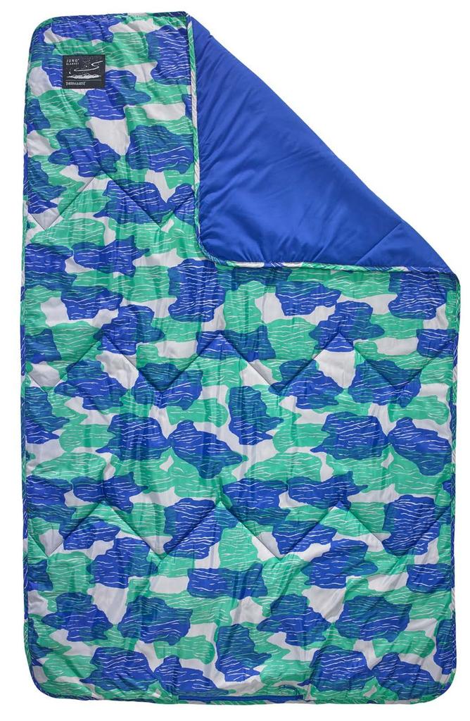 THERMAREST Одеяло для кемпинга на открытом воздухе Juno Blanket Tide Pool 183 x 114 см, японское 30268 [Оригинальный продукт]
