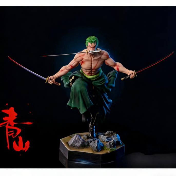 2026 Новая фигурка Аниме One Piece Стиль Ророноа Зоро Модель Коллекция Настольные Подарки Ручная работа Модель Фигурка Действия