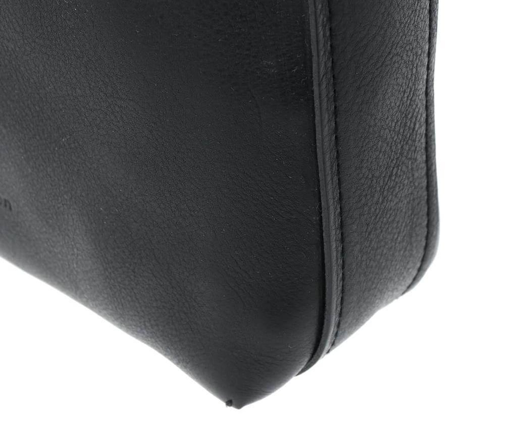 Shoulder Bag Minerva Vertical Shoulder Bag Black [Genten] Women's 44026-10