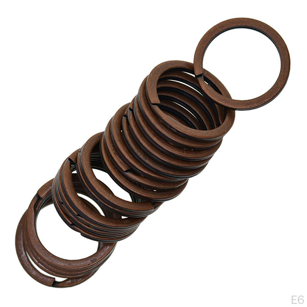 20 шт. металлические кольца оптом для поделок-брелоков