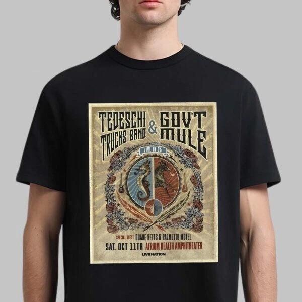 Tedeschi Trucks Band And Gov’t Mule Live In 25 In Macon Georgia Shirt S-5XL Q837 Unisex T-Shirt