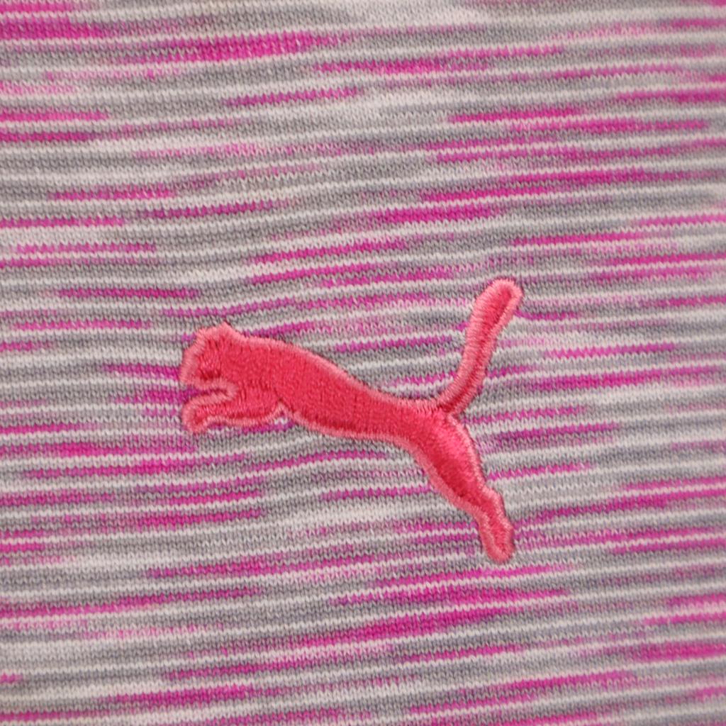 Puma Поло с рукавом «фонарик» розовое Женское Б/У