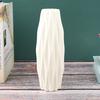 Flower Vase Decoration Home Plastic Vase White Imitation Ceramic Flower Pot