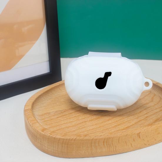 Защитный чехол Противоударный силиконовый чехол с крючком Водонепроницаемый грязеотталкивающий удобный чехол для хранения беспроводной гарнитуры для Anker Soundcore Space A40