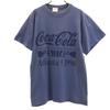 CocaCola 90s 1996 Atlanta Olympics Old Short Sleeve T-shirt S Blue Men's Used