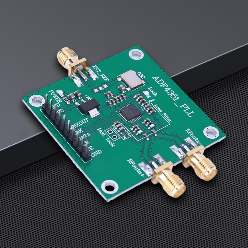 ADF4350 ADF4351 ФАПЧ РЧ Источник Сигнала Синтезатор Частоты 35M/137M-4.4GHz ФАПЧ Модуль Маломощный Модуль Источника Сигнала