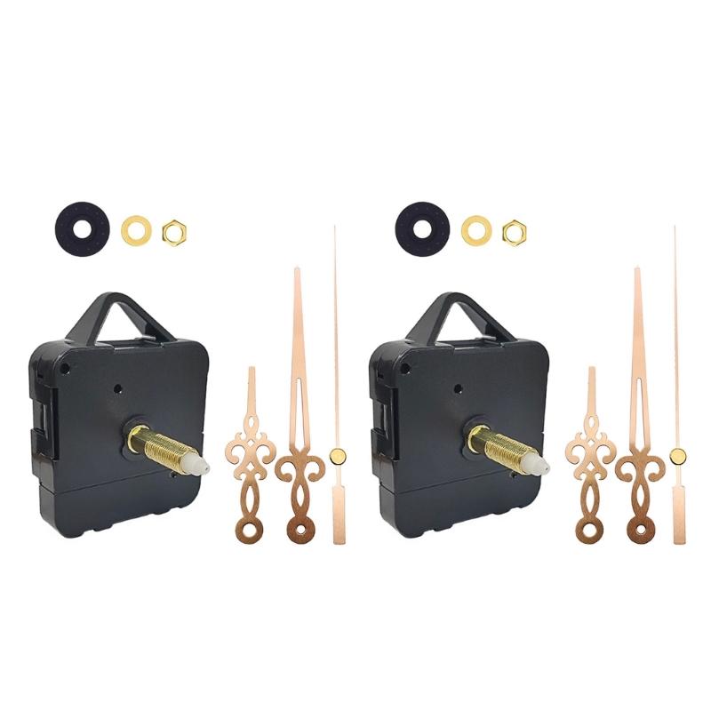 Комплект для замены часового механизма с длинным валом 32 мм для ремонта часов дома, в офисе и в мастерской