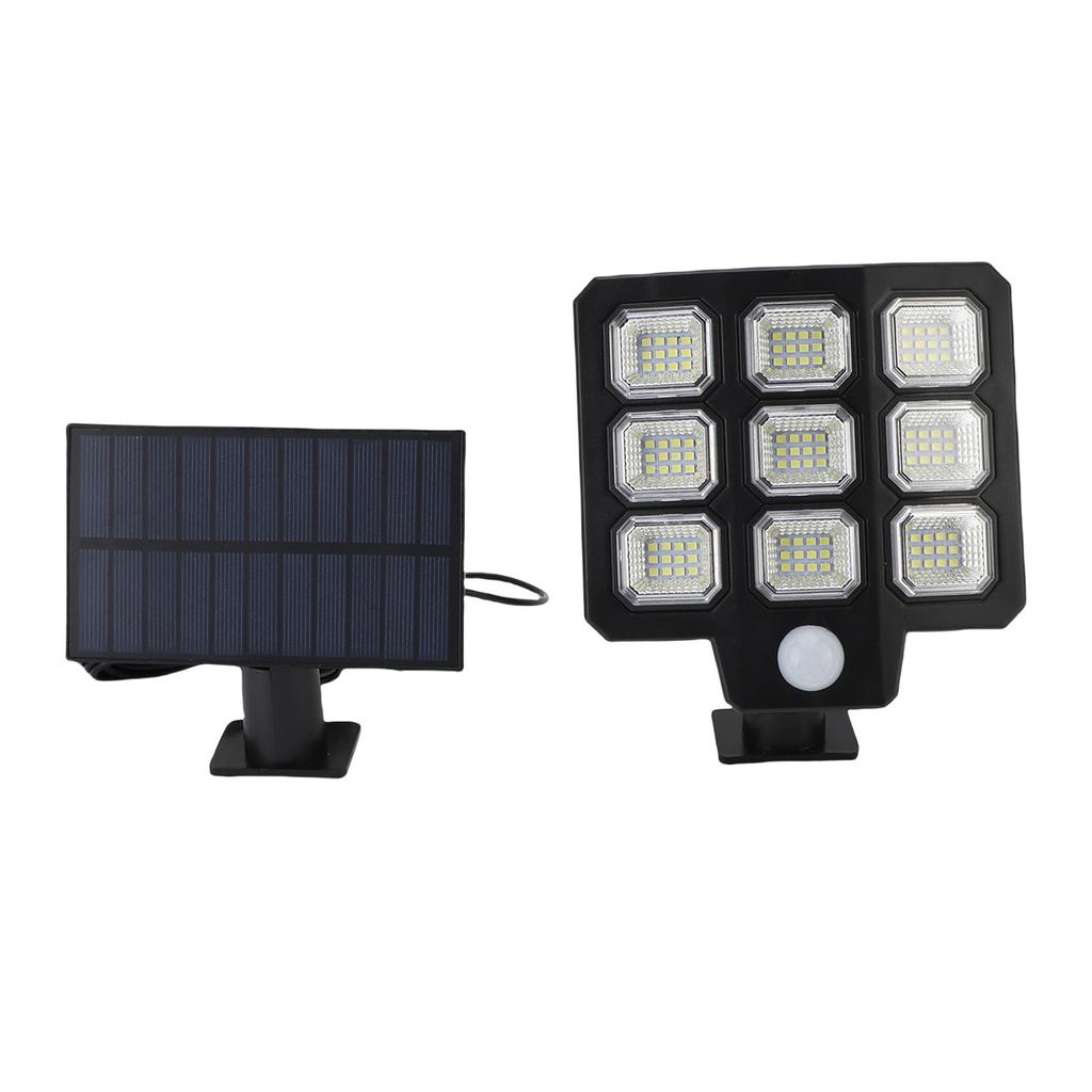 Солнечный настенный светильник IP65 Водонепроницаемый Покрытие 270 градусов Сверхяркий 3 режима Датчик движения PIR Солнечный