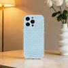 Clmj Чехол с горошком для iPhone 17 16 15 14 13 12 11 Mini Pro Max Plus Прозрачный чехол