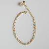 MERRYMOTIVE [2way] Pastel candy chain 925 silver bracelet/anklet