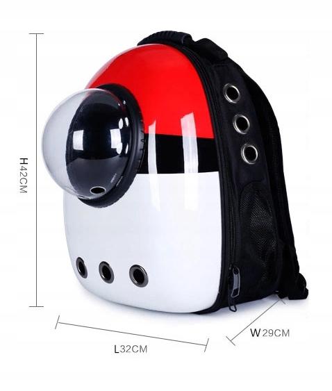 Backpack For Transporting Animals Cat Space Transporter Xl Black