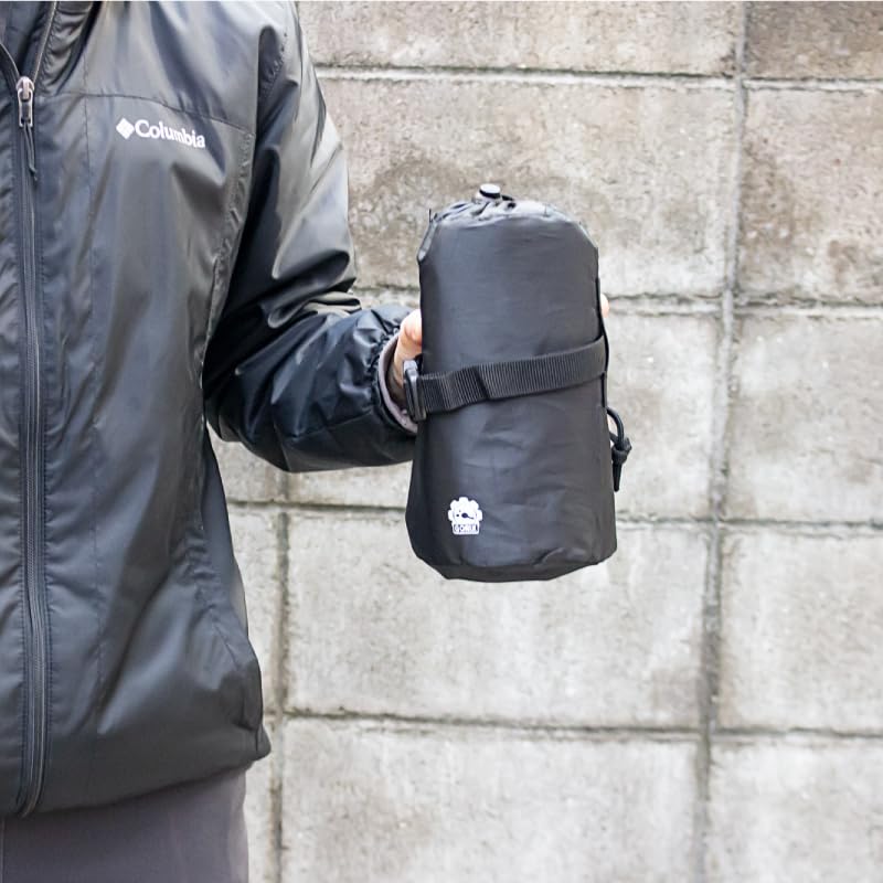 GORIX Wheel Bag for 2 Wheels (with Storage Bag) for Car Storage, Suitable for Bicycles, Road Bikes, Cross Bikes, and Mountain Bikes (White Line) (Ca5)