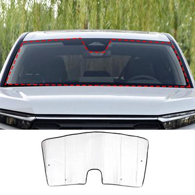Для Honda CR-V CRV CR V 2023 алюминиевая фольга серебристого цвета, переднее лобовое стекло автомобиля, термозатенение, солнцезащитный крем для автомобиля
