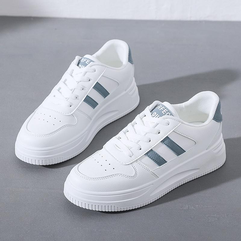 Casual Shoes Female 2023 Spring New Board Shoes Female Breathable Mesh Surface Small White Shoes Female Korean Version of A Hundred Ins Single Shoes