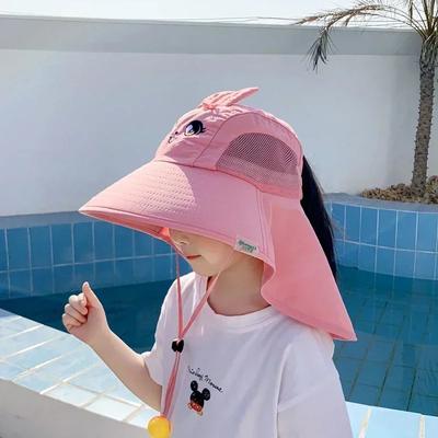 Летняя уличная шляпа для детей Детская солнцезащитная шляпа для шеи и ушей Защита от солнца Пляжные кепки для детей Мальчики Девочки Кепка-клапан для детей