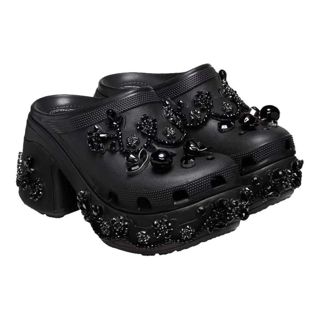 Simone Rocha X Crocs Siren Clog Black Unisex Sneakers 210142-001