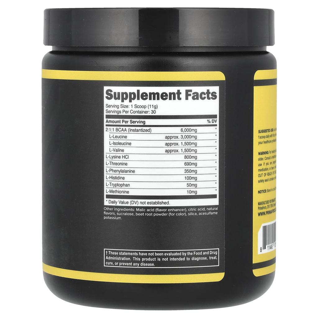 Eaa, Fruit Punch, 330G(11.6Oz)