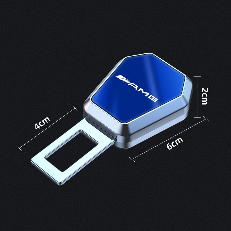 EXY1 2025 Hot Car Safety Seatbelt Lock Buckle Extension Plug Seat Belt Clip Extender For Mercedes Benz AMG W204 Class A W213 W220 CLS