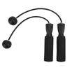1 Pair Jumping Rope Adjustable Cordless Skipping Rope with Double Ball Bearings for Men Women and