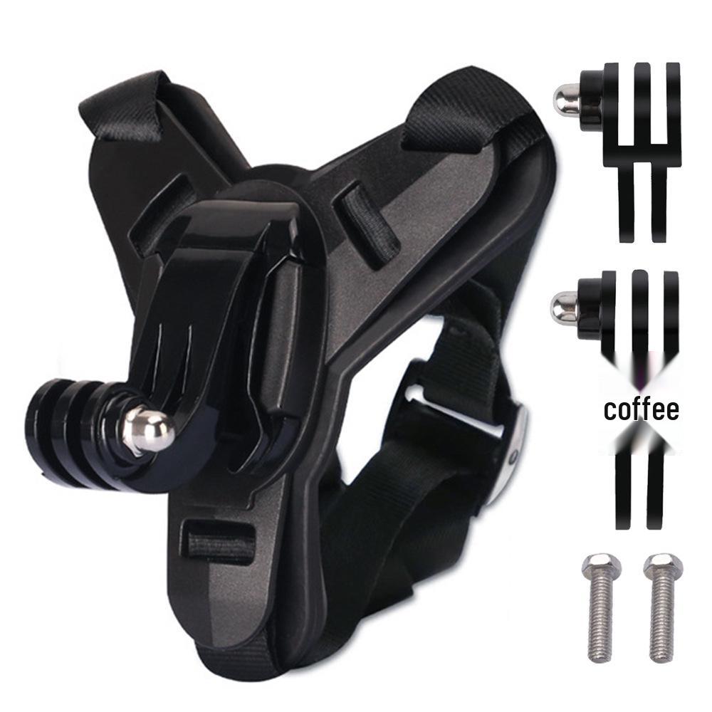 Крепление на подбородок внедорожного мотоциклетного шлема для экшн-камер GoPro 9-13