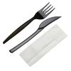 Disposable Plastic Cutlery Set with Tissue