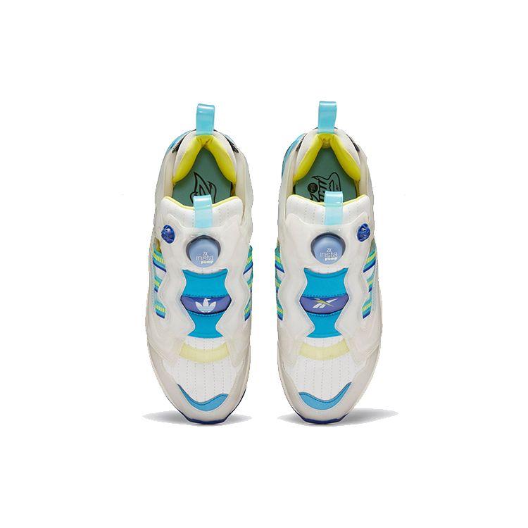 Adidas X Reebok ZX Fury Talc Shock Cyan Unisex Sneakers Cream Light-Aqua GZ6595