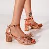 Brand New  Summer Woman Sandals Super High Heel with Butterfly-knot Sweet Lady Office Woman Sandals Shoes Plus Size 35-46