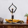 Resin Yoga Lady Home & Office Decor Showpiece