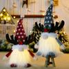 Nordic Faceless Doll With Led Light Dwarf  Doll Christmas Gnome Plush Doll  Christmas Decoration