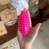Мяч-ежик из ПВХ, мяч для расслабления фасций, массажный мяч в виде морского огурца, активизирует акупунктурные точки стопы, массажный мяч для мышц