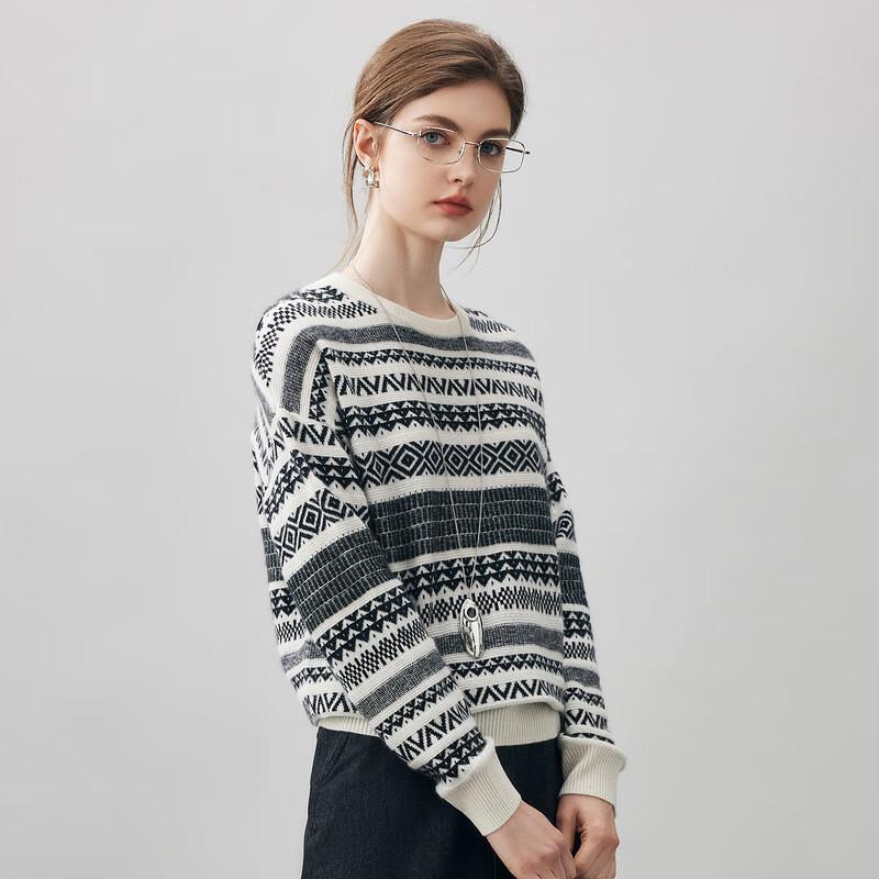 Женский джемпер Commond Boca в стиле Fair Isle из кашемира