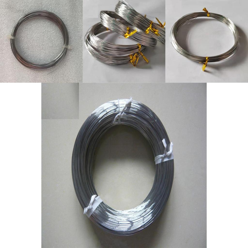 10 метров проволоки из нержавеющей стали 0,3-0,5 мм для металлообработки и электротехнических проектов