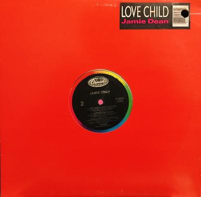 12-дюймовая пластинка JAMIE DEAN - Love Child V15348 Capitol Records 1987 США Танцевальная и электронная Б/У