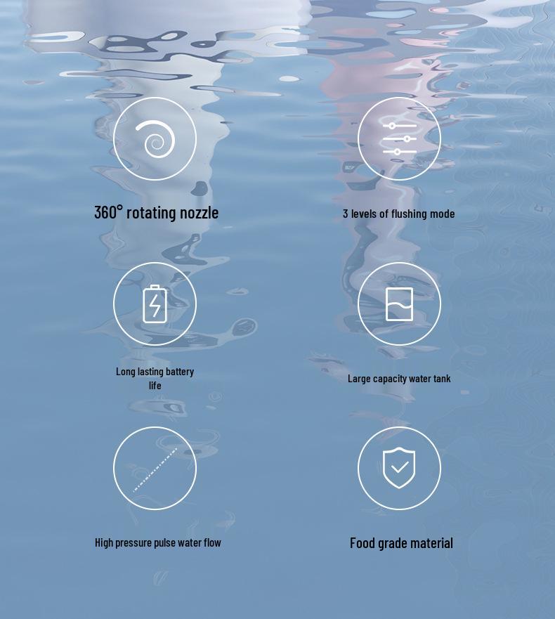 Portable Smart Electric Water Flosser for Teeth Cleaning