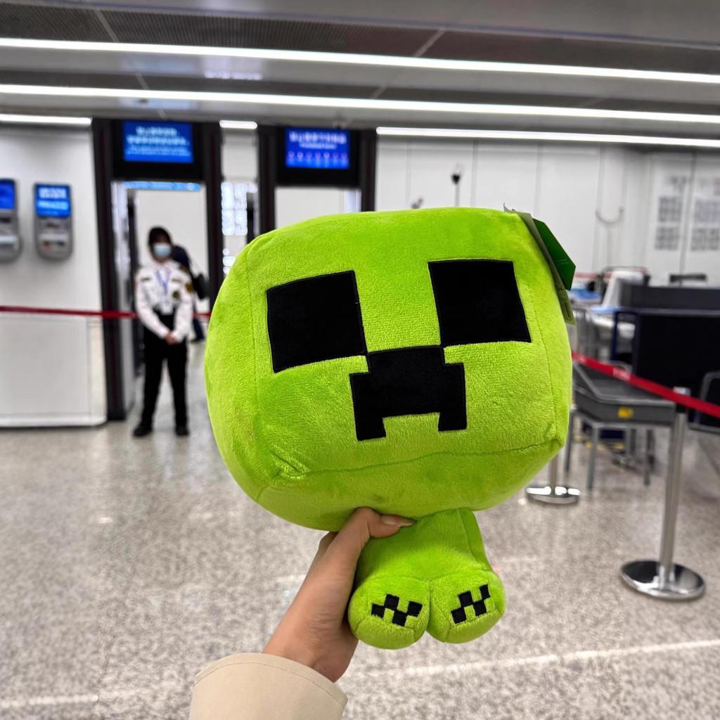 Плюшевая игрушка Крипер из Minecraft с наполнителем из полипропиленового хлопка для детей и коллекционеров