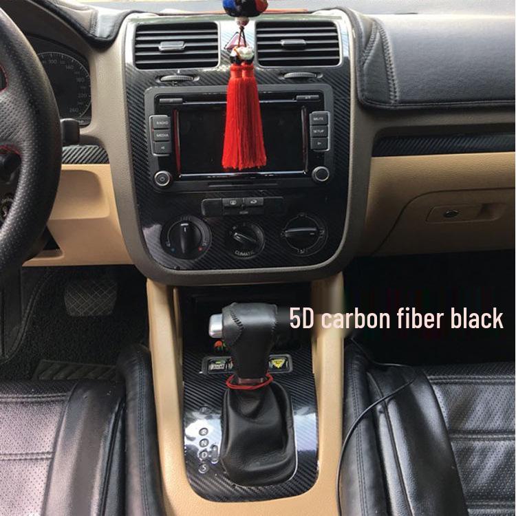 06-11 Sagitar/Golf 5 Внутренние наклейки для украшения консоли переключения передач