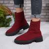 Fashion New Women Luxury Brand Plus Size Women's Boots Socks Shoes Women's Thick Bottom Casual Knitted Ankle Boots Size 36-43