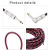 Guitar Cable Instrument Cable Guitar Cord Guitar Cable Guitar Cable Cord for Guitar Keyboard 1/4Inch Cable Right Angles