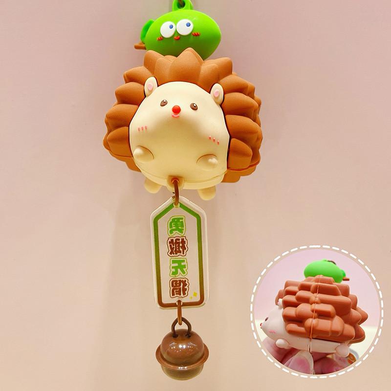 Colorful And Playful Resin Keychain Featuring Endearing Fruit Animals Ideal For Unique Gifts