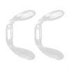 2 Pieces Eyeglasses Nose Pads, Replacement, Easy To Use, Transparent Support Practical Nosepads