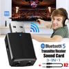 ZF-169 Plus три-в-одном Bluetooth 5,0 передатчик/адаптер приемника аудио Bluetooth передатчик Mini AUX стерео для автомобильного музыкального ТВ