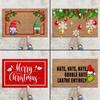 Door Mat New Year's Decoration Outdoor and Indoor Door Mat Bm-9