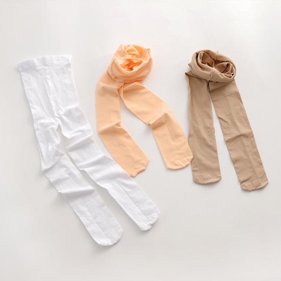 Chidren Ballet Dance Pantyhose High Waist Solid Color High Elasticity Skinny Thin Solid Color Anti-slip Cosplay Performance Tights Work Daily Wear